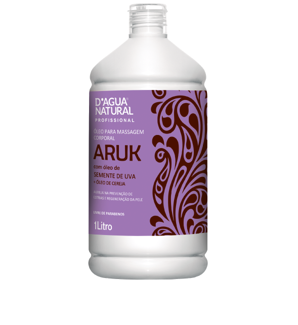 ÓLEO ARUK SEMENTE DE UVA E CEREJA 1L