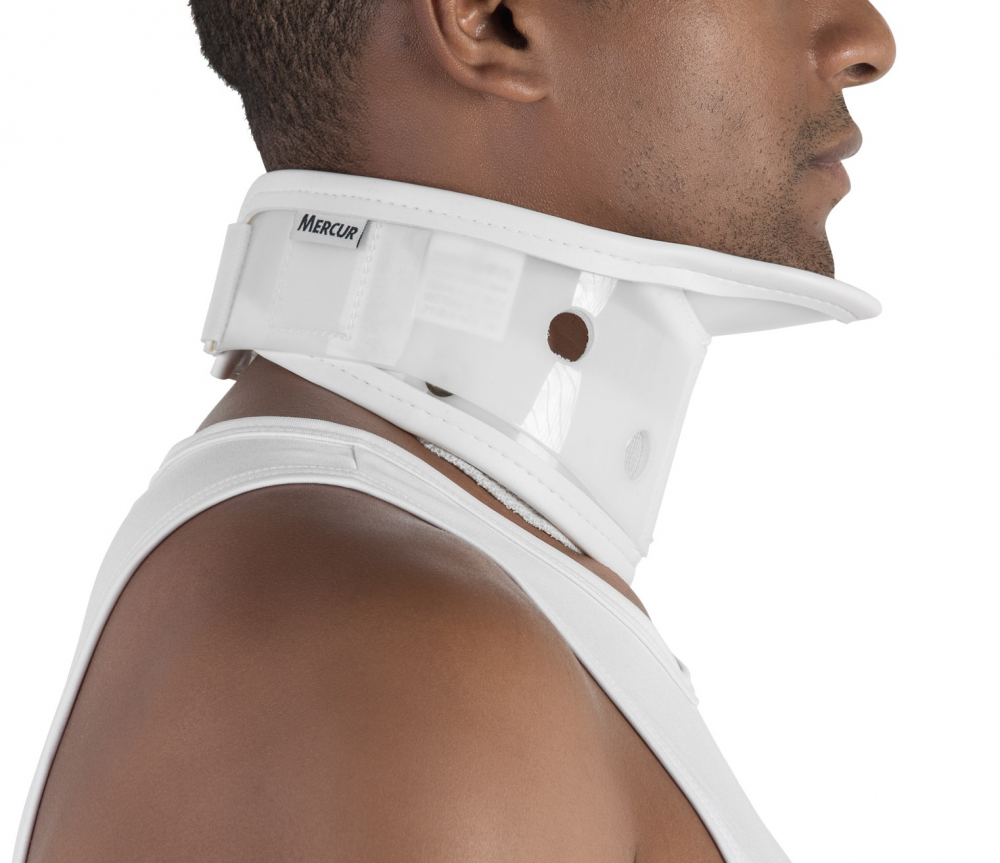 Colar cervical com apóio  Mentoniano