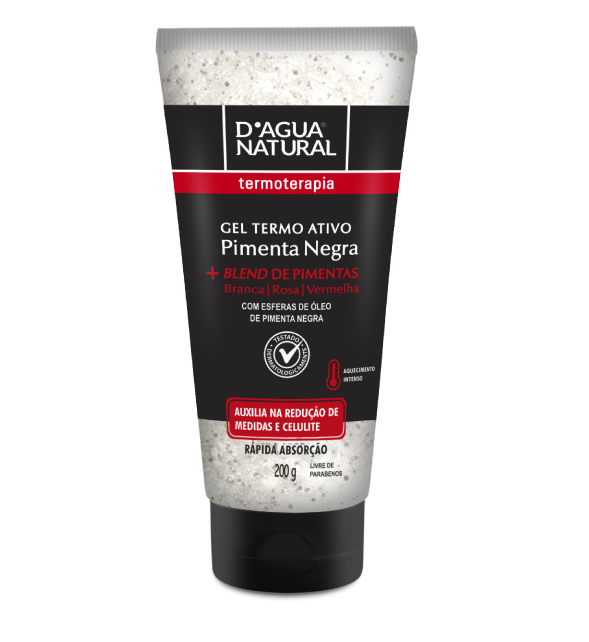 GEL TERMO ATIVO PIMENTA NEGRA 200G