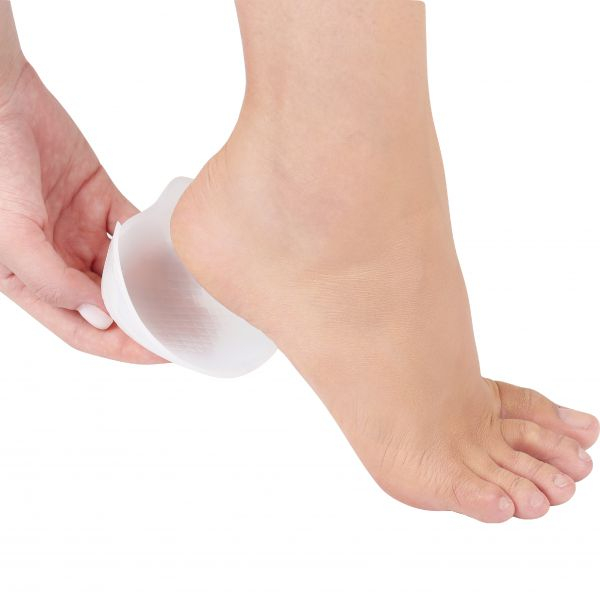 Protetor Soft Gel Para Calcanhar Tripla Ação
