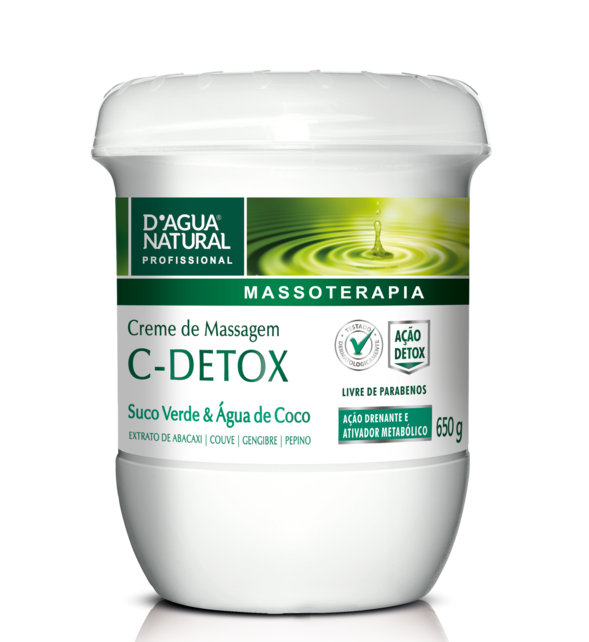 CREME DE MASSAGEM C-DETOX