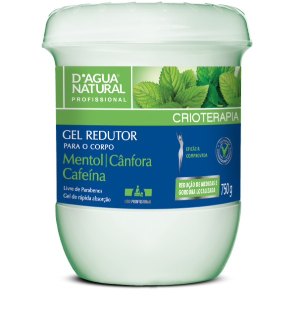 GEL REDUTOR COM CAFEÍNA 750G